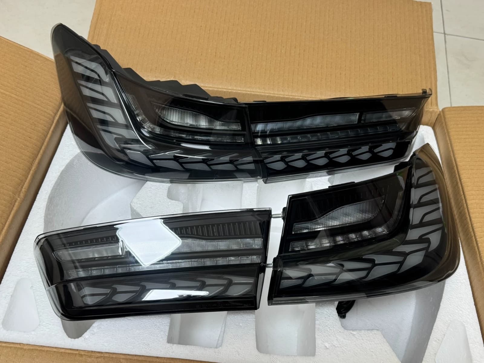 Lanternas LED escama de dragão smoke BMW Série 3 G20  (par) — CS-2610-039