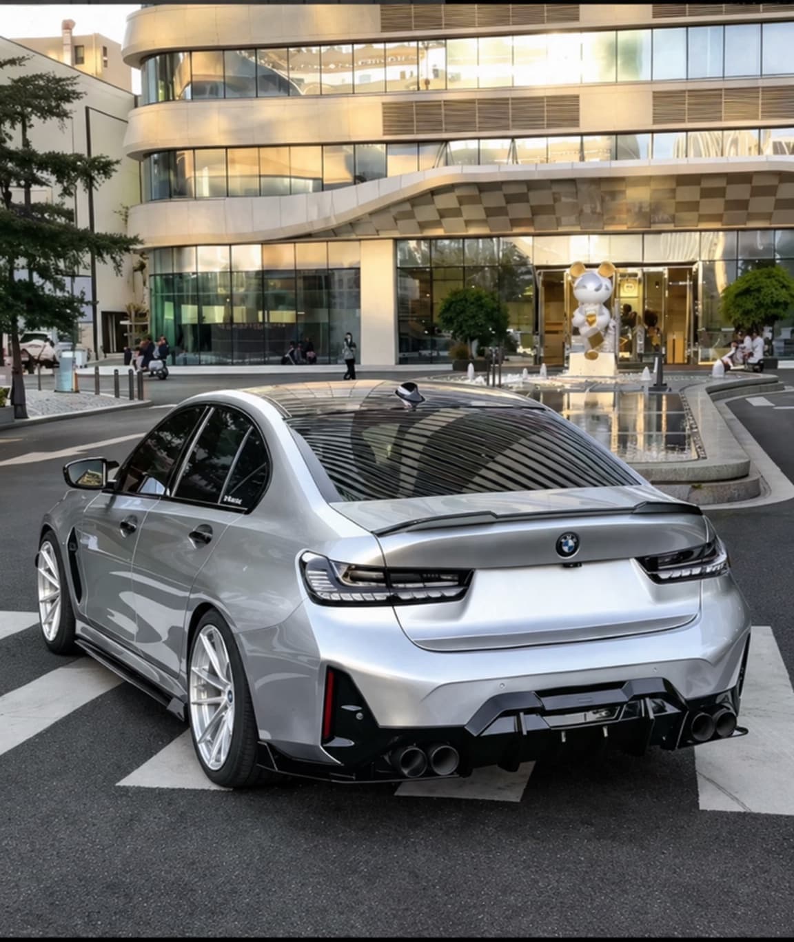 Lanternas LED escama de dragão smoke BMW Série 3 G20  (par) — foto 6