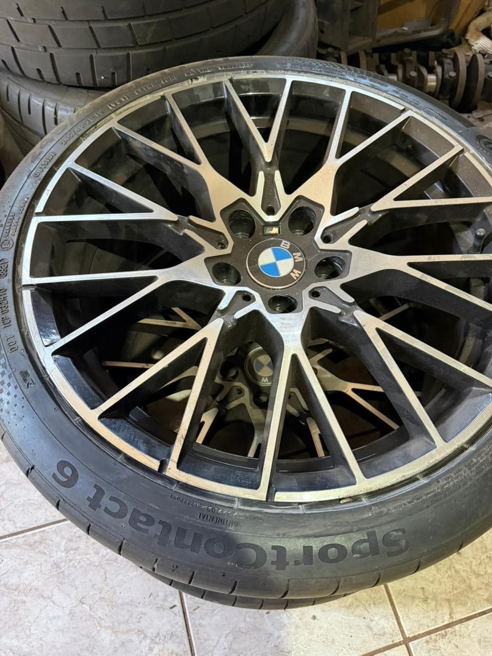 Jogo de rodas (04) BMW M2 Competition 19" + pneus — foto 1