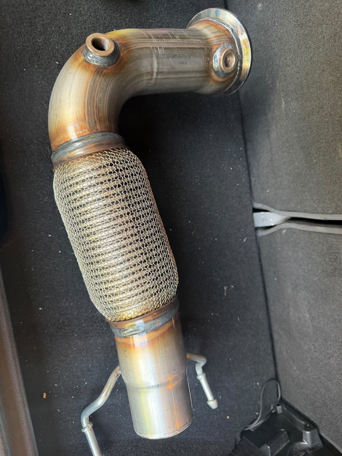Downpipe inox MINI F56 B48 (sem cat) — foto 2