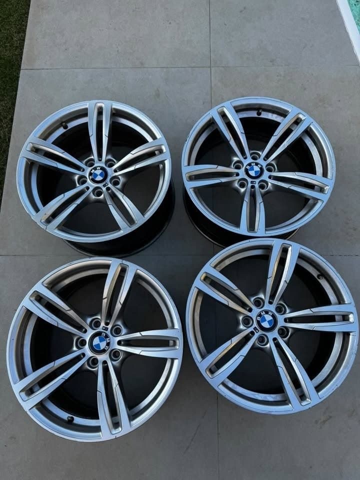 Rodas BMW 437M originais aro 19 hiper prata — CS-2609-030