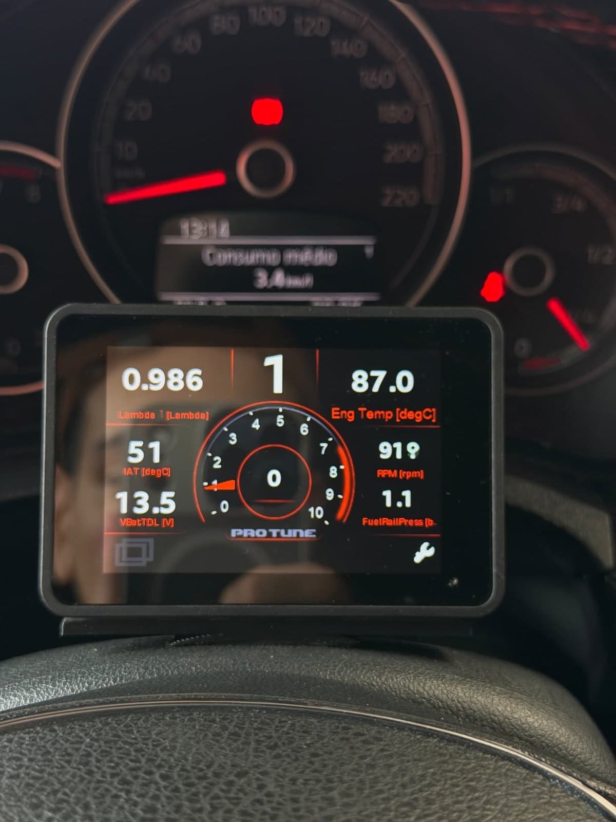 Pro Tune TDL EVO Street – dash logger 3.5" touch — CS-2610-001